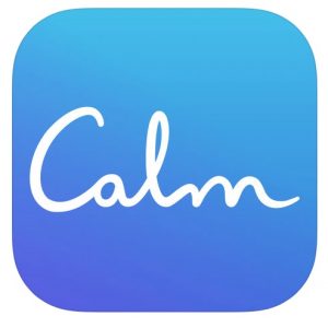 logo for the calm app