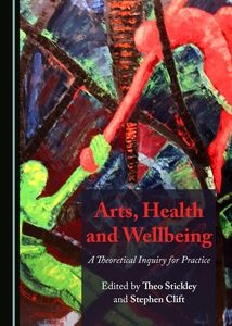 photo of arts and wellbeing book