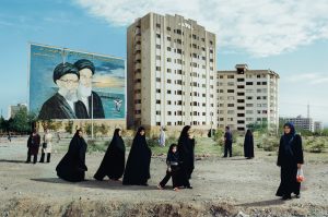 Photo of street see in Tehran 2006